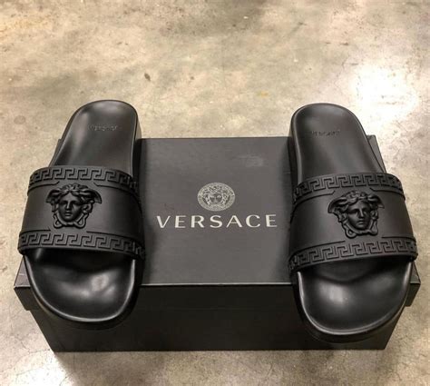 versace slides cheap men sale|farfetch versace flip flops.